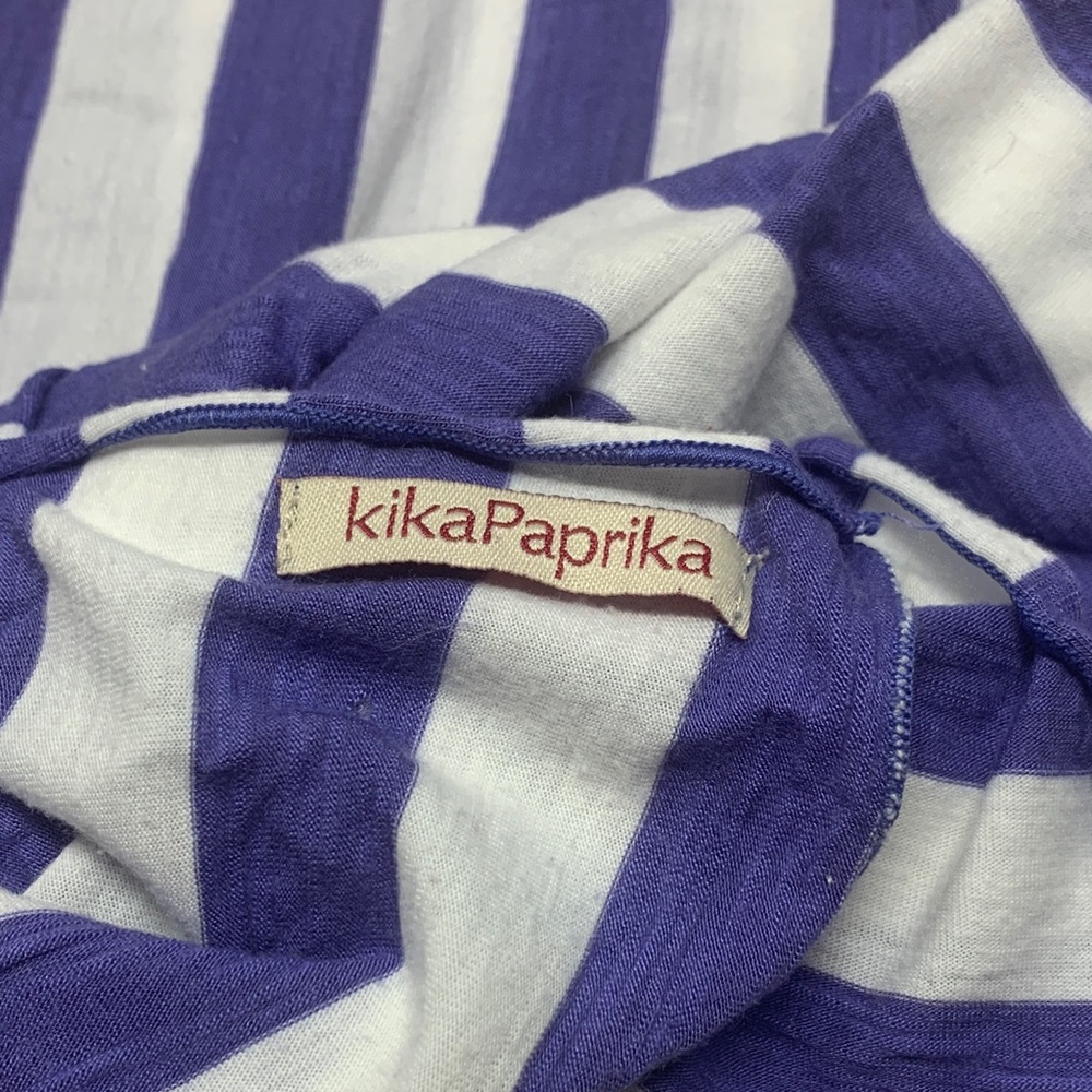 Kika Paprika striped Scarf